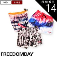 アーカイブ フェノメノン 異素材 パッチワーク 総柄 ショートパンツ