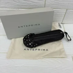 S1454 ANTEPRIMA アンテプリマ ペンケース ポーチ 牛革 ブラック 266323080のサムネイル