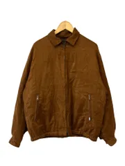 NAUTICA (ノーチカ) Vegan Suede Jacket ヴィ―ガンスエードジャケット キルティング M ブラウン メンズ/036のサムネイル