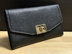 ボナベンチュラ ベアトリーチェ キーケース シュリンクレザー ブラック