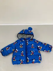 送料無料★baby GAP Disney ベビーギャップ×ディズニー★中綿ダウンジャケット　アウター　中綿ダウンコート★70CM 6-12 ミッキーマウス　#80720saiのサムネイル