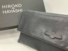 HIROKO HAYASHI / ヒロコハヤシ レザー ハンドバッグ 黒 K28 - メルカリ