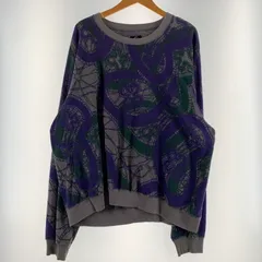【中古品】 Needles ニードルス CREW SWEAT SHIRT PAPILLON PILE JQ LQ241 クルー スウェット シャツ トップス パイル生地 【140-260720-ko-17-tei】のサムネイル