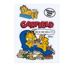 Garfield Sticker - Cute Cat Character - American Style - Stylish American Design - Perfect for Cars, Motorcycles, Laptops, Suitcases, Camping, Outdoors, Guitars, Skateboards - Car Stickers - American Goods - GARFIELD DIET