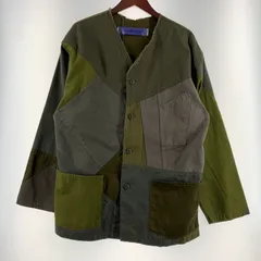 【中古品】 Johnbull ジョンブル PATCHWORK JACKET X2021 パッチワークジャケット ライトアウター リメイク 【140-260720-ko-19-tei】のサムネイル