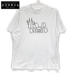 MONCLER　モンクレール　K10918C00055 ホワイト 24年製 CURVED LOGO S/S Tシャツ　Mのサムネイル