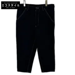 COMMEdesGARCONS SHIRT　コムデギャルソンシャツ　W19144 ブラック テーパードパンツ　XSのサムネイル