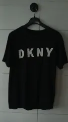 DKNY 의류 コットン混 ブラックTシャツのサムネイル
