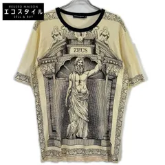 DOLCE&GABBANA　ドルチェアンドガッバーナ　G8EC9T アイボリー ZEUS プリントTシャツ　52のサムネイル