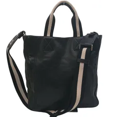 BALLY バリー トレインスポッティング TENTACO-MD GYKL 2WAY トートバッグ ショルダーバッグ レザー ブラック Ａ４収納可能のサムネイル