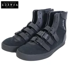 yohjiyamamoto　ヨウジヤマモト　x adidas アディダス EE6809 ベルト ハイカットスニーカー　US6のサムネイル