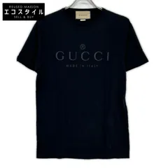 GUCCI　グッチ　ブラック Tonal Brand Logo Teeのサムネイル