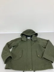 送料無料★coen コーエン★コート　アウター　ジップアップコート★レディース　Lサイズ★カーキ　#80720sjm8のサムネイル