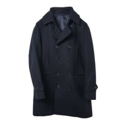 極美品✨dunhill ダンヒル ダブルブレスト Pコート カシミヤ ネイビー