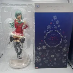 ■AMAKUNI/ホビージャパン 艦隊これくしょん 艦これ 鈴谷 【Xmas】mode 1/7スケール フィギュア　開封品　変色あり　A26-2525のサムネイル