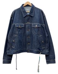 RIOT FACETASM 21SS デニムジャケット Gジャン M インディゴ ファセッタズム FACETASM RIOT 21SS Denim Jacket デニム ジャケット