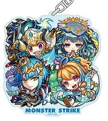 モンスターストライク MONSTER STRIKE モンスト物産展 集合 アクリルキーホルダー 水属性 慈愛の聖天使 ラファエルのサムネイル