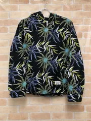 【中古】 WACKO MARIA ワコマリア PRINTED FLOWER BEACH JACKET ブラック S 111379792のサムネイル