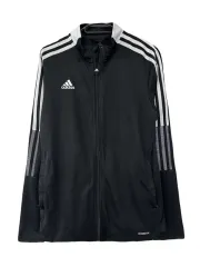 M ADIDAS アディダス メッシュレイヤートラックジャージ ジップアップのサムネイル
