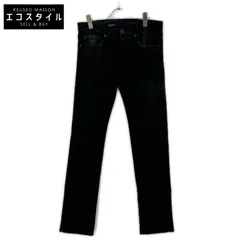 Dior HOMME　ディオールオム　08AW クリス期　8H3111080909 ブラック コットン コーティング ストレッチ スキニー パンツ　29のサムネイル