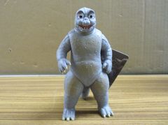 ミニラ バンダイ タグ付 初期 1989タグ 1991刻印 東宝 ソフビ ゴジラ