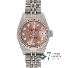 145397 ROLEX ロレックス 69174G デイトジャスト ピンク ホワイトゴールド ステンレス U番 自動巻き 当店オリジナルボックスのサムネイル
