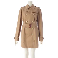 グッチ MARMONT コットン ナイロン トレンチコート 460581  ベージュ 40【中古】のサムネイル