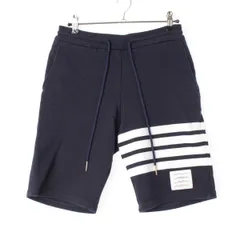 トムブラウン 4BAR クラシック スウェット ショーツ ショートパンツ ボトムス MJQ012H-00535 ネイビー 00【中古】のサムネイル