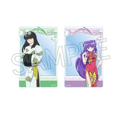 ムース シャンプー らんま1/2 フラワーブーケ クリアカード グッズ カード 2枚入りのサムネイル