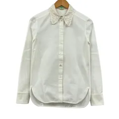 stellamccartney(ステラマッカートニー) 長袖シャツブラウス サイズ36 M レディース美品  - 白 レースのサムネイル