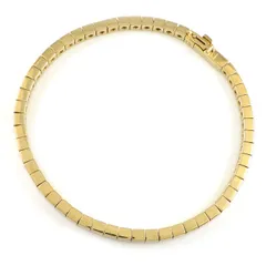  カルティエ Cartier ブレスレット ラニエール ロゴ K18YG / #15 【中古】のサムネイル