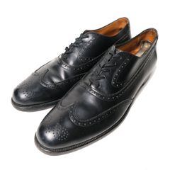 極美品】ブルックスブラザーズ ロングウィングチップ シボ革 ドレス
