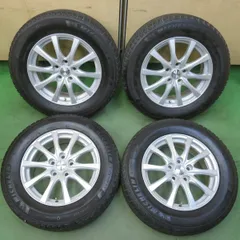 バリ溝！24年！キレイ！9分◎40系 アルファード 等 225/65R17 スタッドレス ミシュラン X-ICE SNOW SUV ravrion RS01 ラブリオン 17インチ PCD120/5H◎6071411イスのサムネイル