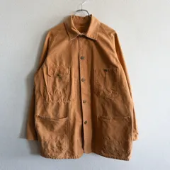 【雰囲気抜群】WAREHOUSE【コットン カバーオール ジャケット】 ウエアハウス ブラウン ミリタリー 26070391のサムネイル