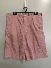 【中古品】 DRIES VAN NOTEN ドリスヴァンノッテン STRIPE SHORTS ストライプショーツ メンズ ショートパンツ 短パン ボトムス 【152-260720-em-42-min】のサムネイル