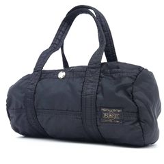 PORTER TANKER Mini Boston Bag, Drum Bag, Black Nylon W29, Duffel Bag, Roll Boston Bag, Cylindrical Shape, Lightweight, Handbag, Travel, Sub-bag, Golf, Gym, Yoshida & Co., Men's, Women's, Unisex