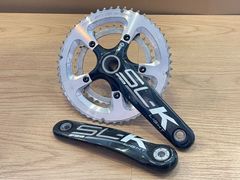 SKEACE スクエアテーパー ピスト用クランクセット 165mm 48T 黒 - メルカリ