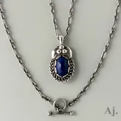 ジョージジェンセン ネックレス ペンダント ラピスラズリ 1992 AG925 ヴィンテージ Georg Jensenのサムネイル