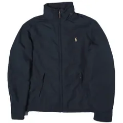 POLO RALPH LAUREN ポロ・ラルフローレン ポニー刺繍 裏フリース ジップアップジャケット 710572817001 S NAVY 中綿 アウター g27489のサムネイル