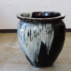 古信楽焼 陶器 水甕 傘立て - メルカリ