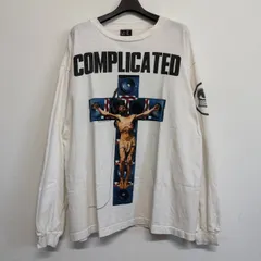 SAINT Mxxxxxx セントマイケル 河村康輔 コラボ 長袖Tシャツ ロンT 白 ホワイト メンズ レディース XLサイズ 極美品 2862のサムネイル