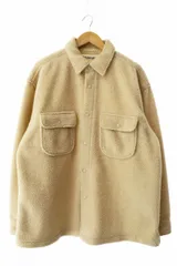 クーティー COOTIE Boa CPO Jacket ボア ジャケット ブルゾン L ベージュ ブランド古着ベクトル 中古260128のサムネイル