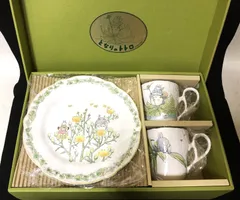 D893 ノリタケ となりのトトロ モーニング ペアセット プレート マグカップ 箱付き 266330274のサムネイル