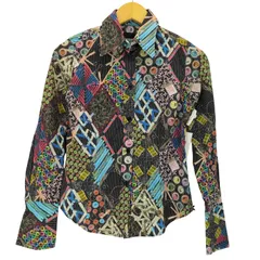 ポールスミスブラック Paul Smith BLACK マルチプリントストライプシャツ レディース  40のサムネイル