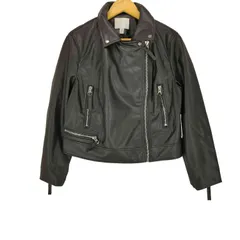 エイチアンドエム H＆M フェイクレザーライダースジャケット レディース import：M のサムネイル