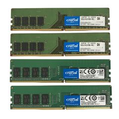 動作OK 合計64G Crucial DDR4 2666MHz 16GB*4枚 - メルカリ