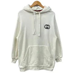 GUCCI(グッチ) パーカー サイズXXS XS レディース美品  - 753595 XJFV9 白×ダークネイビー 長袖のサムネイル