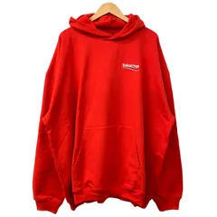 BALENCIAGA(バレンシアガ) パーカー サイズS メンズ美品  - 620973 TKVI9 レッド 長袖のサムネイル