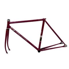 中古 PELOTON ピストフレーム パープル NJS規格外 - メルカリ