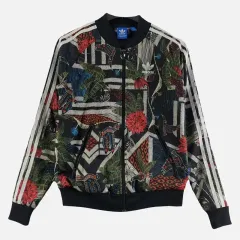 アディダス カラフル レディース トラックジャージ ジャケット 90 N4641のサムネイル